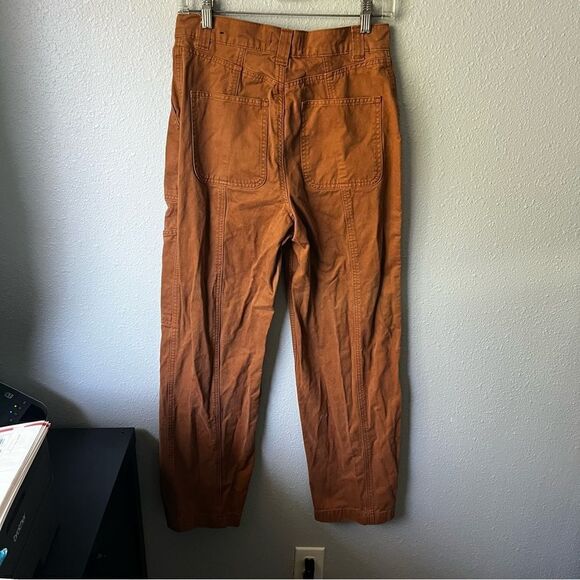 Abercrombie & Fitch Rust Straight Fit Cargo Pant - Picture 6 of 10